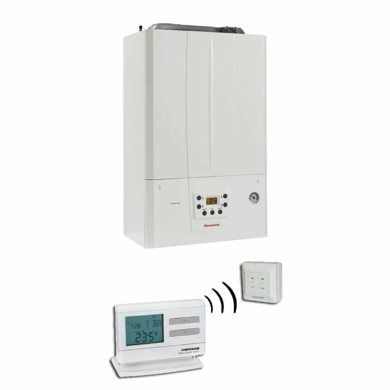 Centrala termica Immergas Victrix Tera 32 1 Erp 32 kw, kit evacuare si termostat Q3RF inculse in pachet